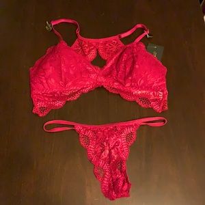 Frederick’s of Hollywood lingerie set